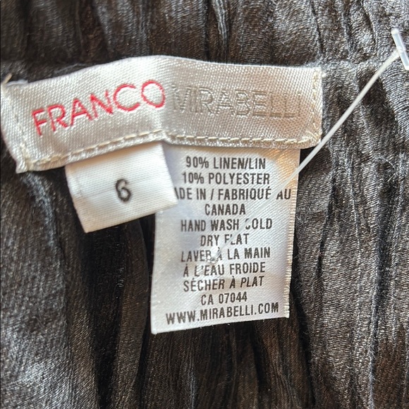 Franco Mirabelli Women's Black Skirt - Picture 6 of 7